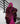 Dieynaba - Bordeaux & Fuchsia